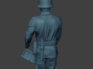 german musician soldier ww2 stand drum g8 Modelo de Impressão 3D