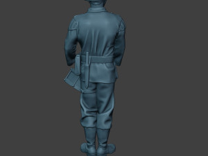 german musician soldier ww2 stand drum g8 Modelo de Impressão 3D