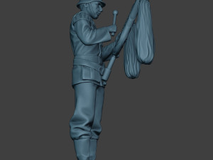 german musician soldier ww2 stand glockenspiel xylophone g8 3D Print Model
