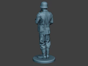 german musician soldier ww2 stand saxophone g8 3D Print Model