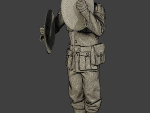 german soldiers military band pack1 ww2 g8 3D Print Model