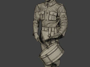 german soldiers military band pack1 ww2 g8 3D Print Model