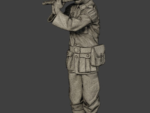 german soldiers military band pack1 ww2 g8 Modèles 3D en vedette
