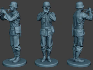 german soldiers military band pack1 ww2 g8 3D Print Model