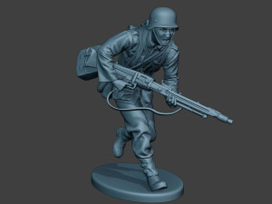 german soldiers ww2 mg42 g7 pack1 Modelo de impresión 3D