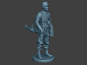 german soldiers ww2 mg42 g7 pack1 Modelo de impresión 3D
