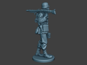 german soldiers ww2 mg42 g7 pack1 Modelo de impresión 3D
