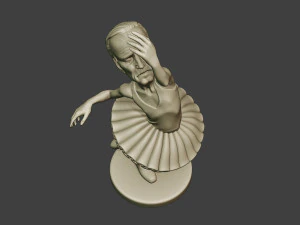 joe biden ballet meme 3D Print Model