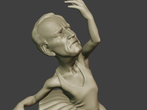 joe biden ballet meme Modello di stampa 3D