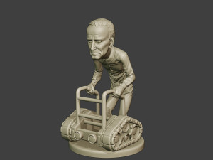 joe biden old walker meme 3D Print Model