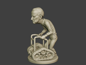 joe biden old walker meme 3D Print Model
