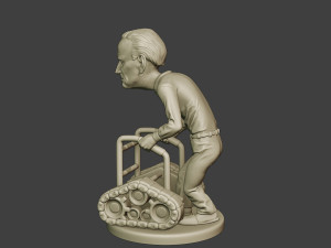 joe biden old walker meme 3D Print Model