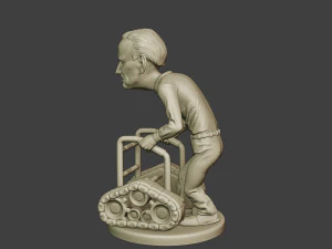 joe biden old walker meme 3D Print Model