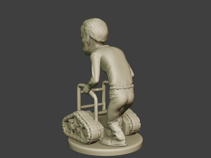 joe biden old walker meme 3D Print Model