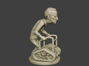 joe biden old walker meme 3D Print Model