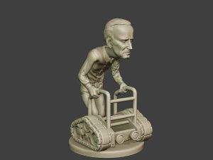 joe biden old walker meme 3D Print Model