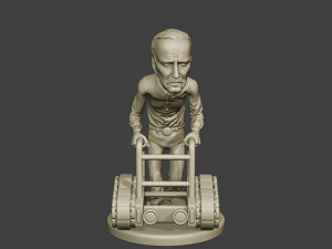 joe biden old walker meme 3D Print Model