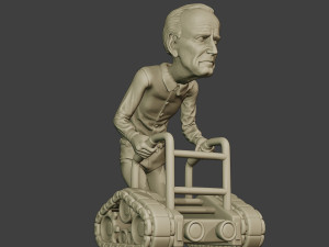 joe biden old walker meme 3D Print Model