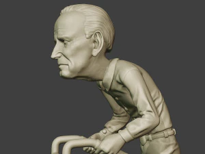joe biden old walker meme 3D Print Model