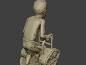 joe biden old walker meme 3D Print Model