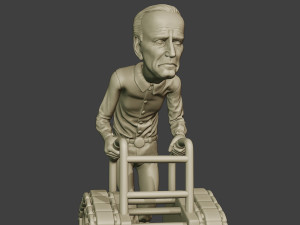 joe biden old walker meme 3D Print Model