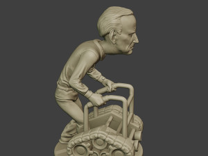 joe biden old walker meme 3D Print Model