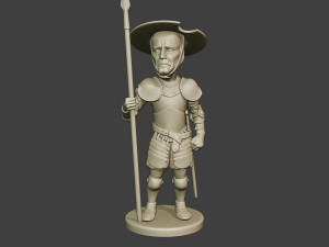 joe biden quixote meme Modelo de Impressão 3D