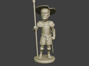 joe biden quixote meme 3D Print Model