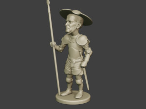 joe biden quixote meme Modelo de Impressão 3D