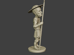 joe biden quixote meme Modelo de Impressão 3D