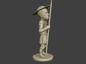 joe biden quixote meme 3D Print Model