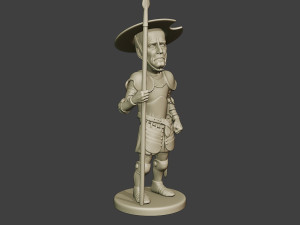 joe biden quixote meme Modelo de Impressão 3D