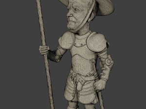 joe biden quixote meme Modelo de Impressão 3D