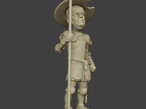 joe biden quixote meme 3D Print Model