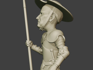 joe biden quixote meme Modelo de Impressão 3D