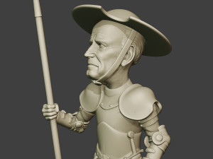 joe biden quixote meme Modelo de Impressão 3D