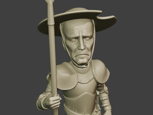 joe biden quixote meme Modelo de Impressão 3D