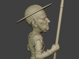 joe biden quixote meme Modelo de Impressão 3D