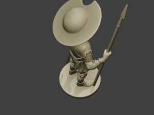 joe biden quixote meme Modelo de Impressão 3D