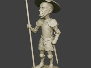 joe biden quixote meme Modelo de Impressão 3D
