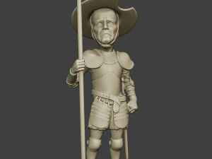 joe biden quixote meme 3D Print Model