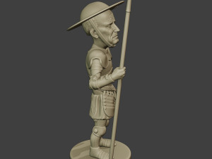 joe biden quixote meme Modelo de Impressão 3D