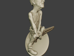 joe biden quixote meme Modelo de impresión 3D