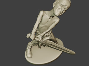 joe biden quixote meme Modelo de impresión 3D