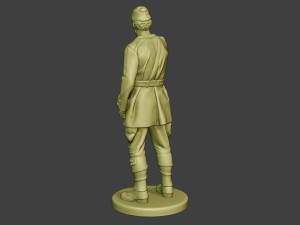italian tank crew unit ww2 action1 itcu1 3D Baskı Modeli