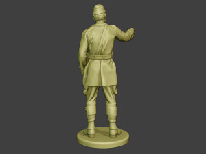 italian tank crew unit ww2 action1 itcu1 3D Baskı Modeli