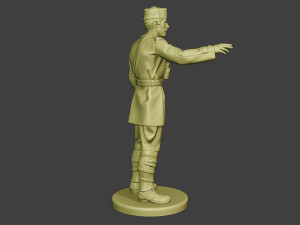 italian tank crew unit ww2 action1 itcu1 3D Baskı Modeli