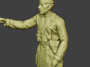 italian tank crew unit ww2 action1 itcu1 3D Baskı Modeli