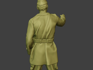 italian tank crew unit ww2 action1 itcu1 3D Baskı Modeli
