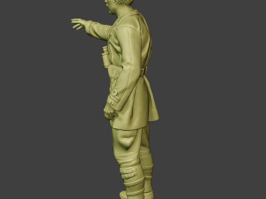 italian tank crew unit ww2 action1 itcu1 3D Baskı Modeli